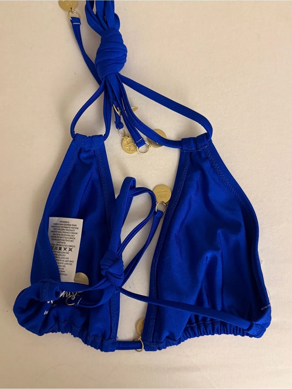 Kulani Kinis blue bikini top - Picture 6 of 6